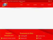 Tablet Screenshot of abctransport.pl